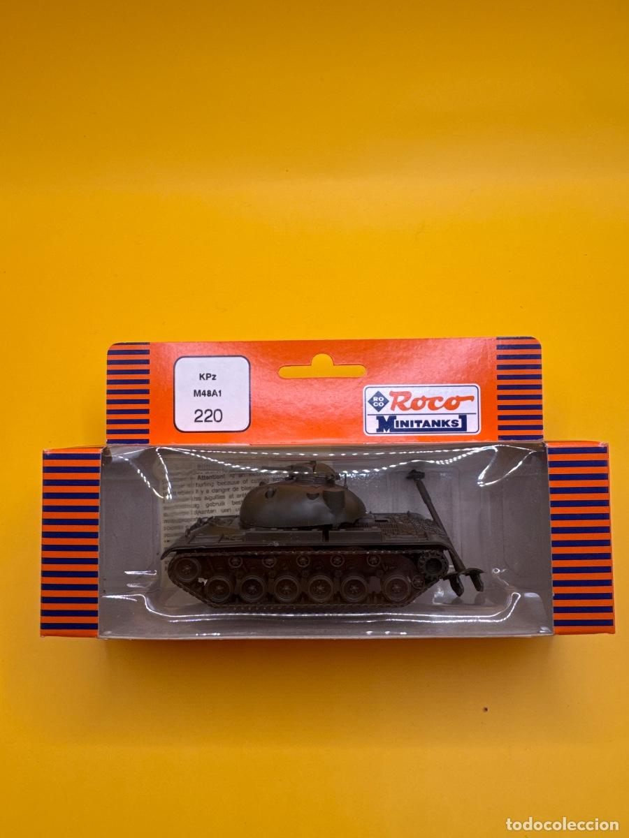 Modelli in scala: ROCO MINITANKS 220 &ndash; TANQUE M48A1 PATTON &ndash; ESCALA H0 1:87 &ndash; CAJA ORIGINAL &ndash; MILITAR