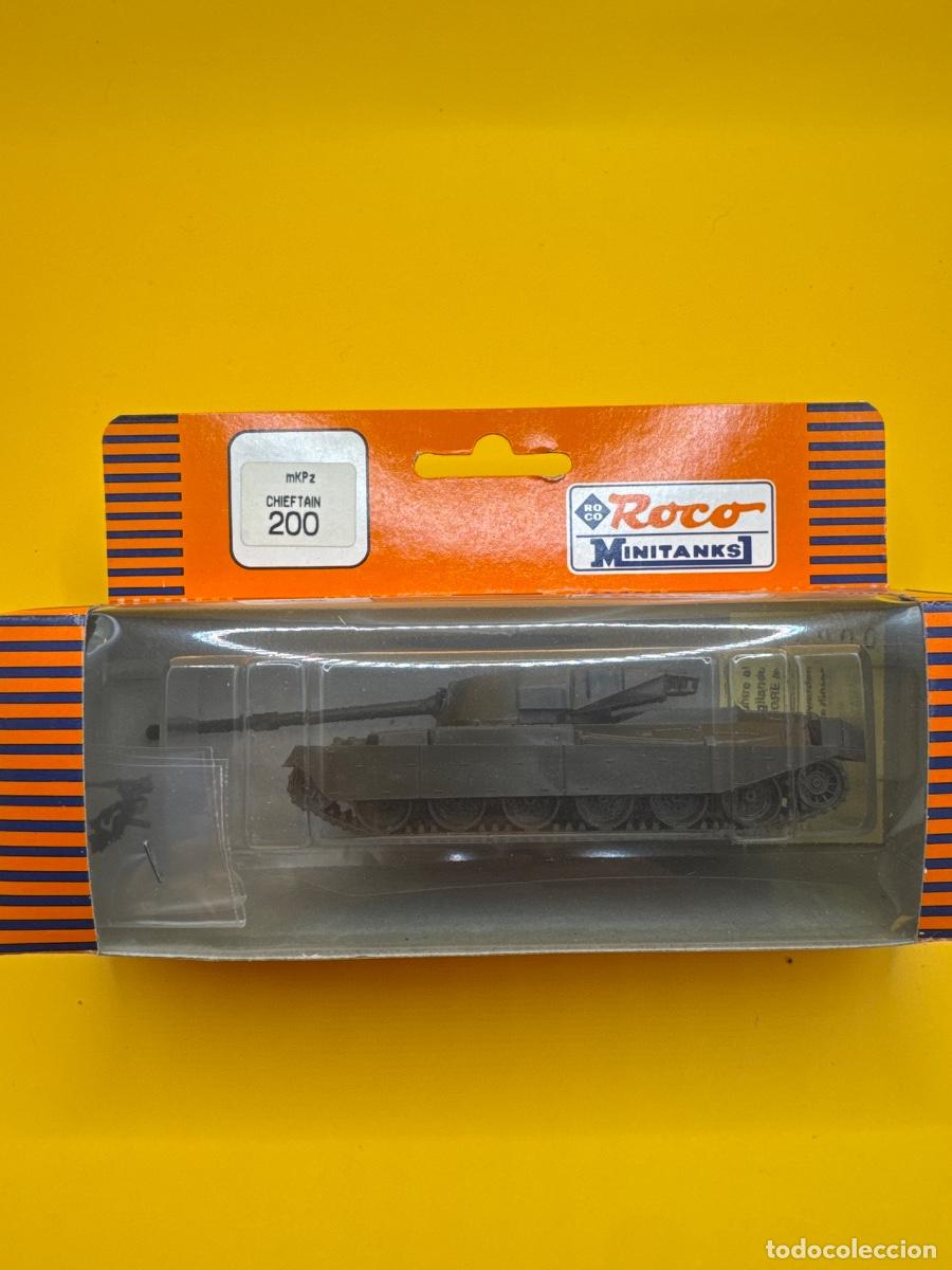 Modelos a escala: ROCO MINITANKS 200 &ndash; TANQUE BRIT&Aacute;NICO CHIEFTAIN &ndash; ESCALA H0 1:87 &ndash; CAJA ORIGINAL &ndash; GUERRA FR&Iacute;A