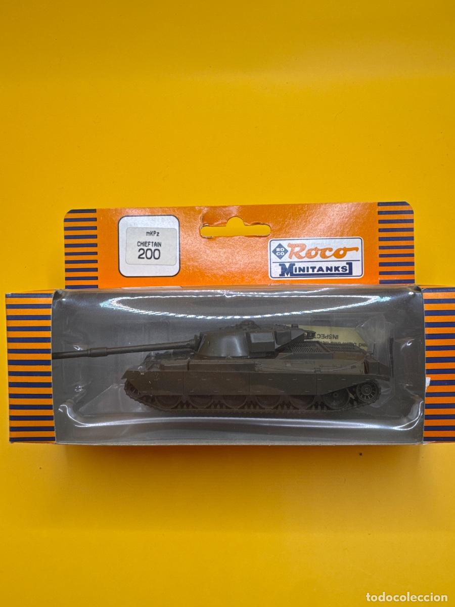 Modelos a escala: ROCO MINITANKS 200 &ndash; TANQUE BRIT&Aacute;NICO CHIEFTAIN &ndash; ESCALA H0 1:87 &ndash; CAJA ORIGINAL &ndash; GUERRA FR&Iacute;A