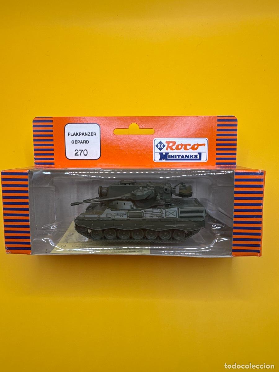 Modelos a escala: ROCO MINITANKS 270 &ndash; FLAKPANZER GEPARD &ndash; CARRO ANTIA&Eacute;REO ALEM&Aacute;N &ndash; NUEVO EN BL&Iacute;STER ORIGINAL