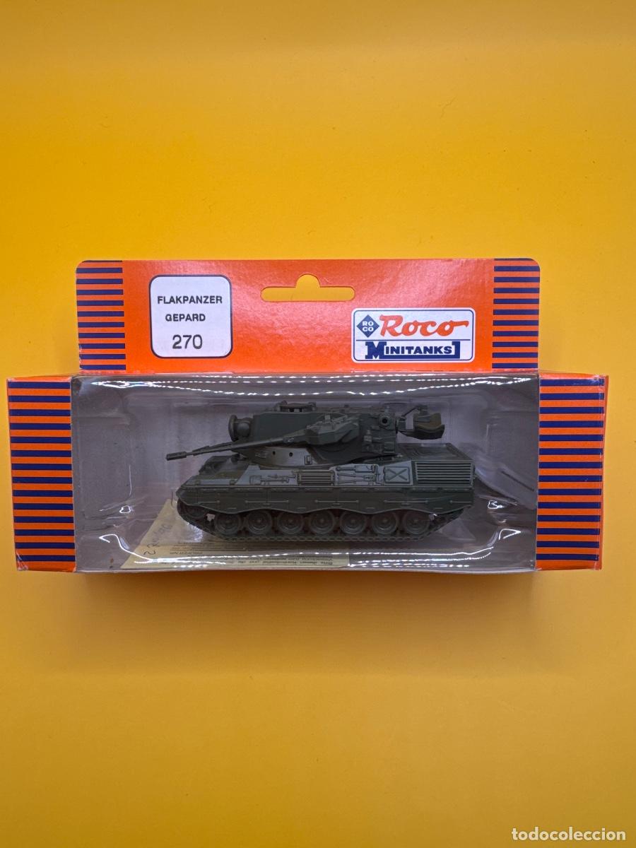 Modelos a escala: ROCO MINITANKS 270 &ndash; FLAKPANZER GEPARD &ndash; CARRO ANTIA&Eacute;REO ALEM&Aacute;N &ndash; NUEVO EN BL&Iacute;STER ORIGINAL