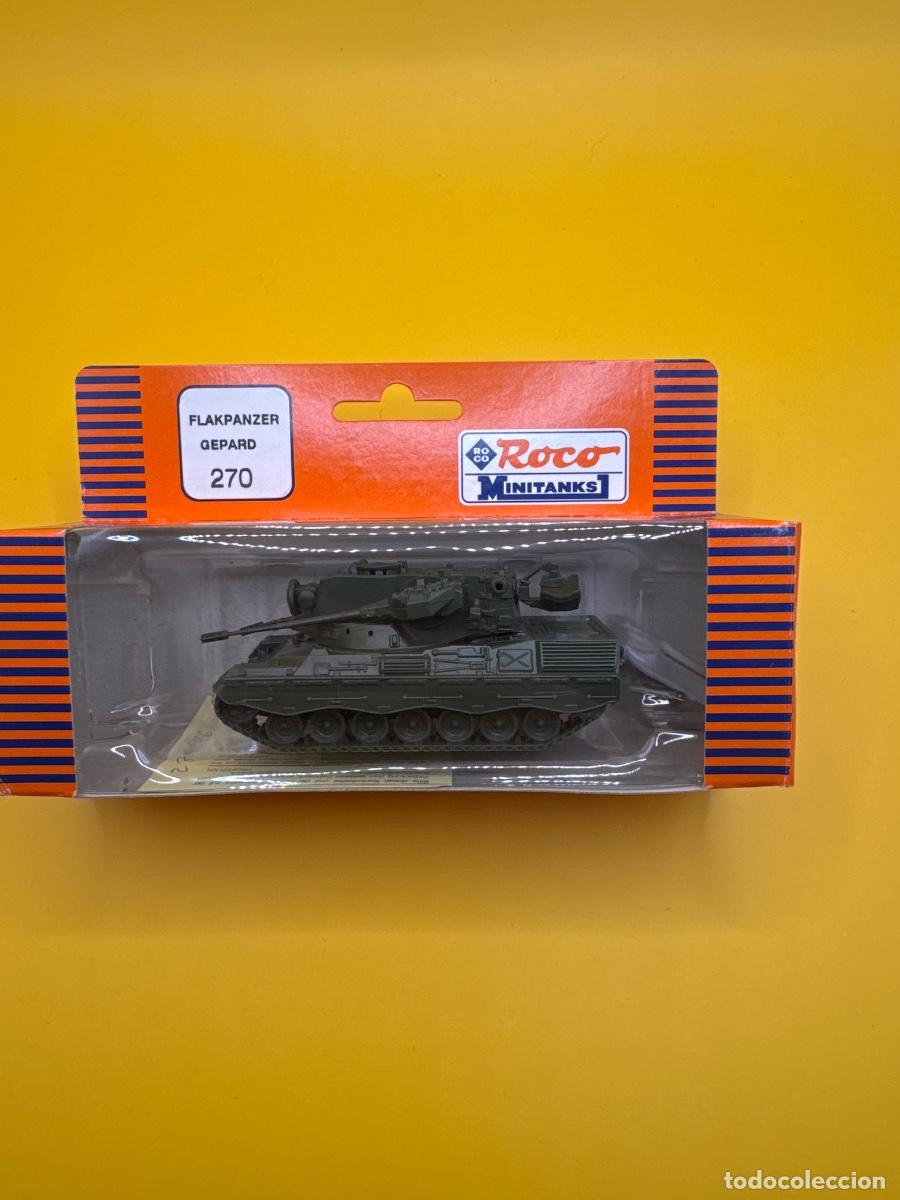 Modelos a escala: ROCO MINITANKS 270 &ndash; FLAKPANZER GEPARD &ndash; CARRO ANTIA&Eacute;REO ALEM&Aacute;N &ndash; NUEVO EN BL&Iacute;STER ORIGINAL