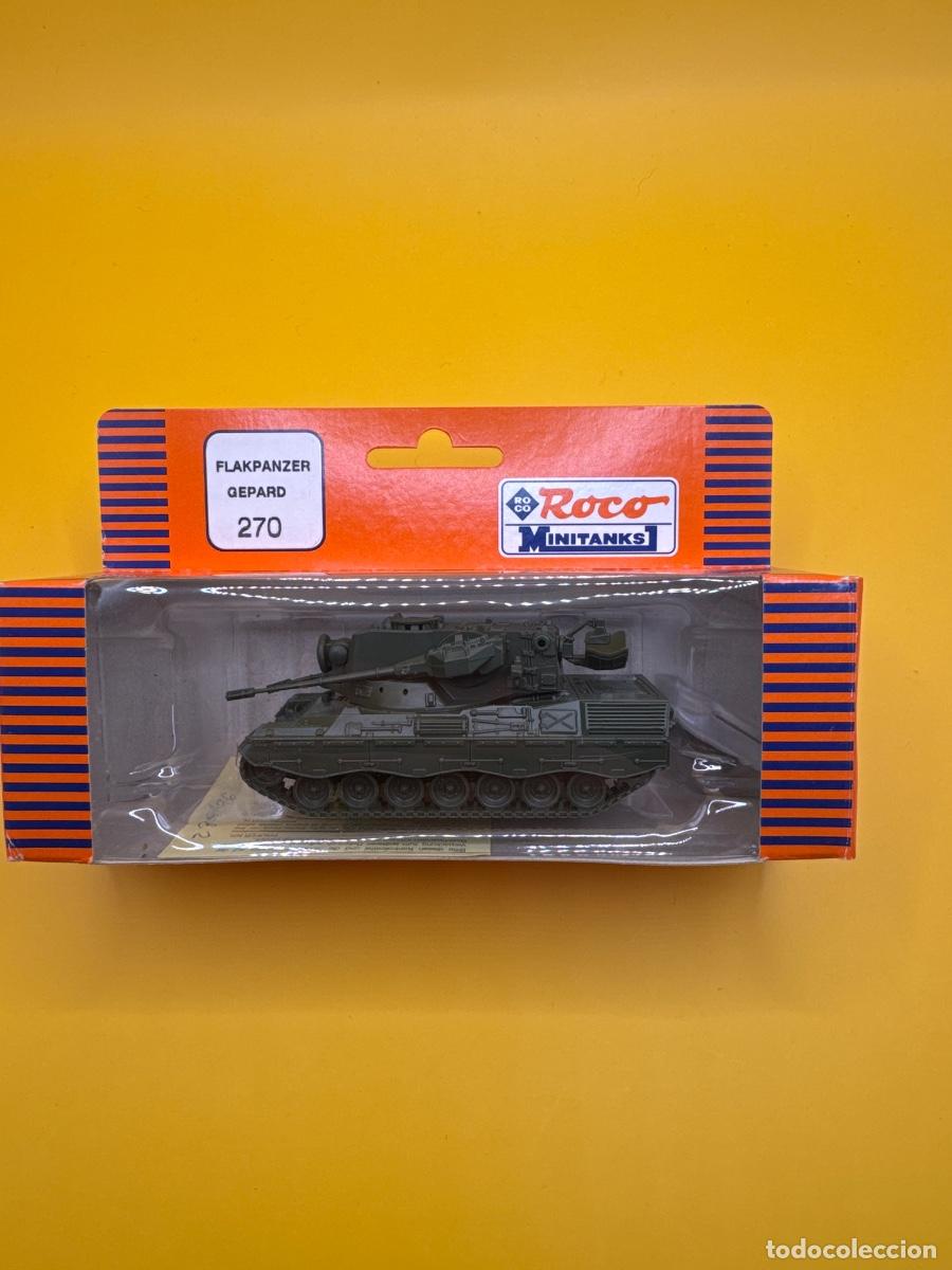 Modelos a escala: ROCO MINITANKS 270 &ndash; FLAKPANZER GEPARD &ndash; CARRO ANTIA&Eacute;REO ALEM&Aacute;N &ndash; NUEVO EN BL&Iacute;STER ORIGINAL