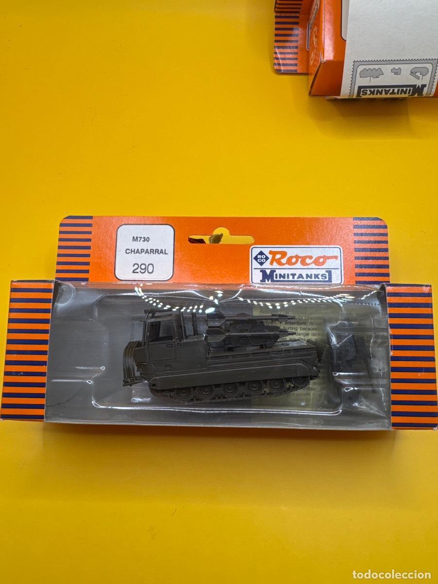 Scale Models: ROCO MINITANKS 290 &ndash; M730 CHAPARRAL &ndash; LANZAMISILES ANTIA&Eacute;REO USA &ndash; ESCALA 1:87 &ndash; CAJA ORIGINAL
