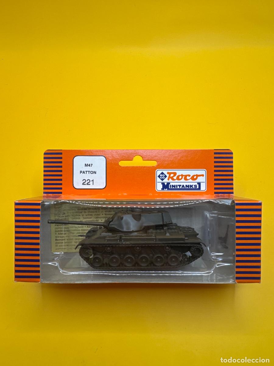Modelli in scala: ROCO MINITANKS 221 &ndash; M47 PATTON &ndash; TANQUE MILITAR USA OTAN &ndash; ESCALA 1:87 &ndash; CAJA ORIGINAL