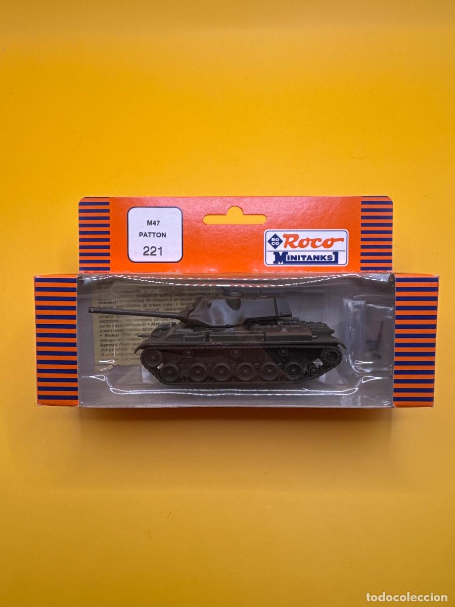 Modelli in scala: ROCO MINITANKS 221 &ndash; M47 PATTON &ndash; TANQUE MILITAR USA OTAN &ndash; ESCALA 1:87 &ndash; CAJA ORIGINAL
