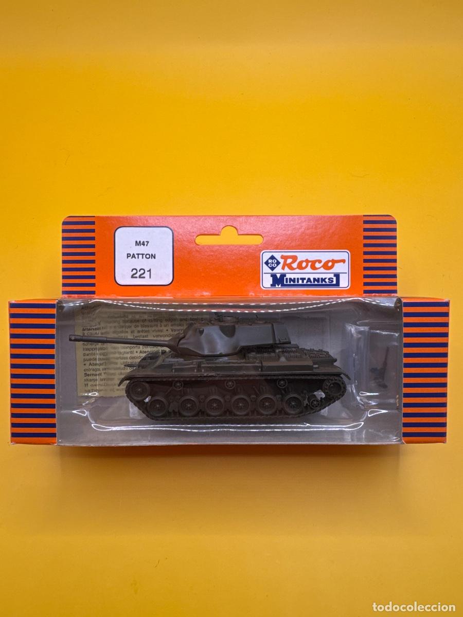 Modelli in scala: ROCO MINITANKS 221 &ndash; M47 PATTON &ndash; TANQUE MILITAR USA OTAN &ndash; ESCALA 1:87 &ndash; CAJA ORIGINAL