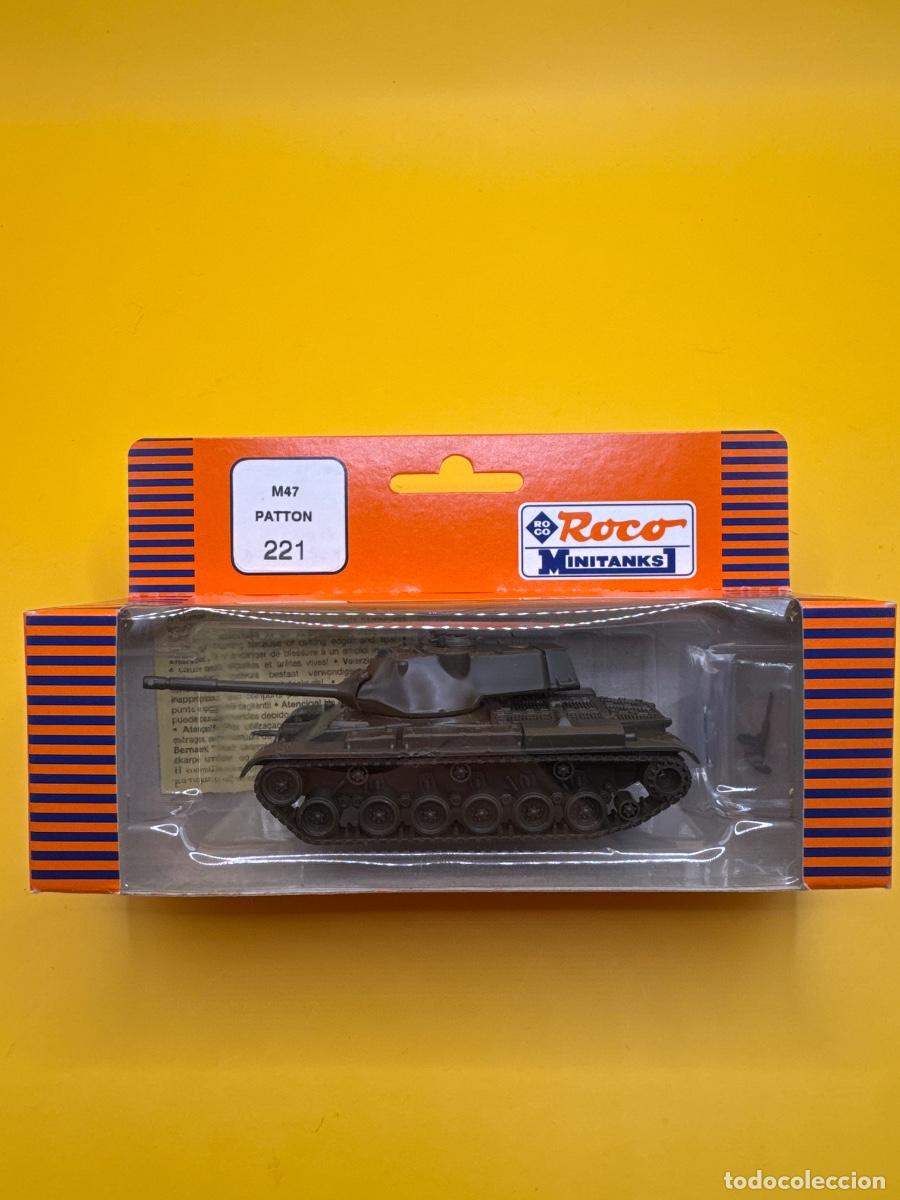 Modelli in scala: ROCO MINITANKS 221 &ndash; M47 PATTON &ndash; TANQUE MILITAR USA OTAN &ndash; ESCALA 1:87 &ndash; CAJA ORIGINAL