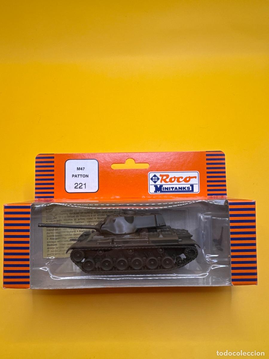 Modelli in scala: ROCO MINITANKS 221 &ndash; M47 PATTON &ndash; TANQUE MILITAR USA OTAN &ndash; ESCALA 1:87 &ndash; CAJA ORIGINAL