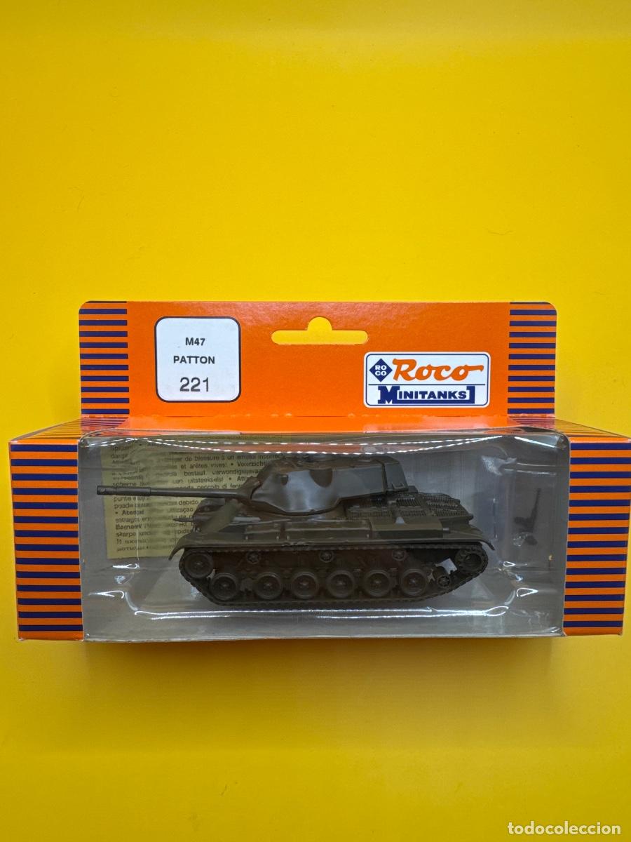 Modelli in scala: ROCO MINITANKS 221 &ndash; M47 PATTON &ndash; TANQUE MILITAR USA OTAN &ndash; ESCALA 1:87 &ndash; CAJA ORIGINAL