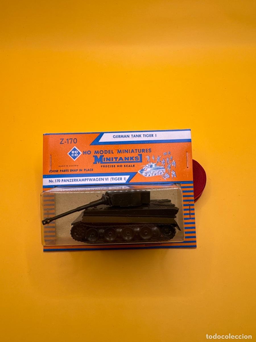 Modelos a escala: ANTIGUO ROCO MINITANKS Z-170 &ndash; TIGER I PANZER VI ALEM&Aacute;N WWII &ndash; MADE IN AUSTRIA &ndash; BL&Iacute;STER ORIGINAL VI