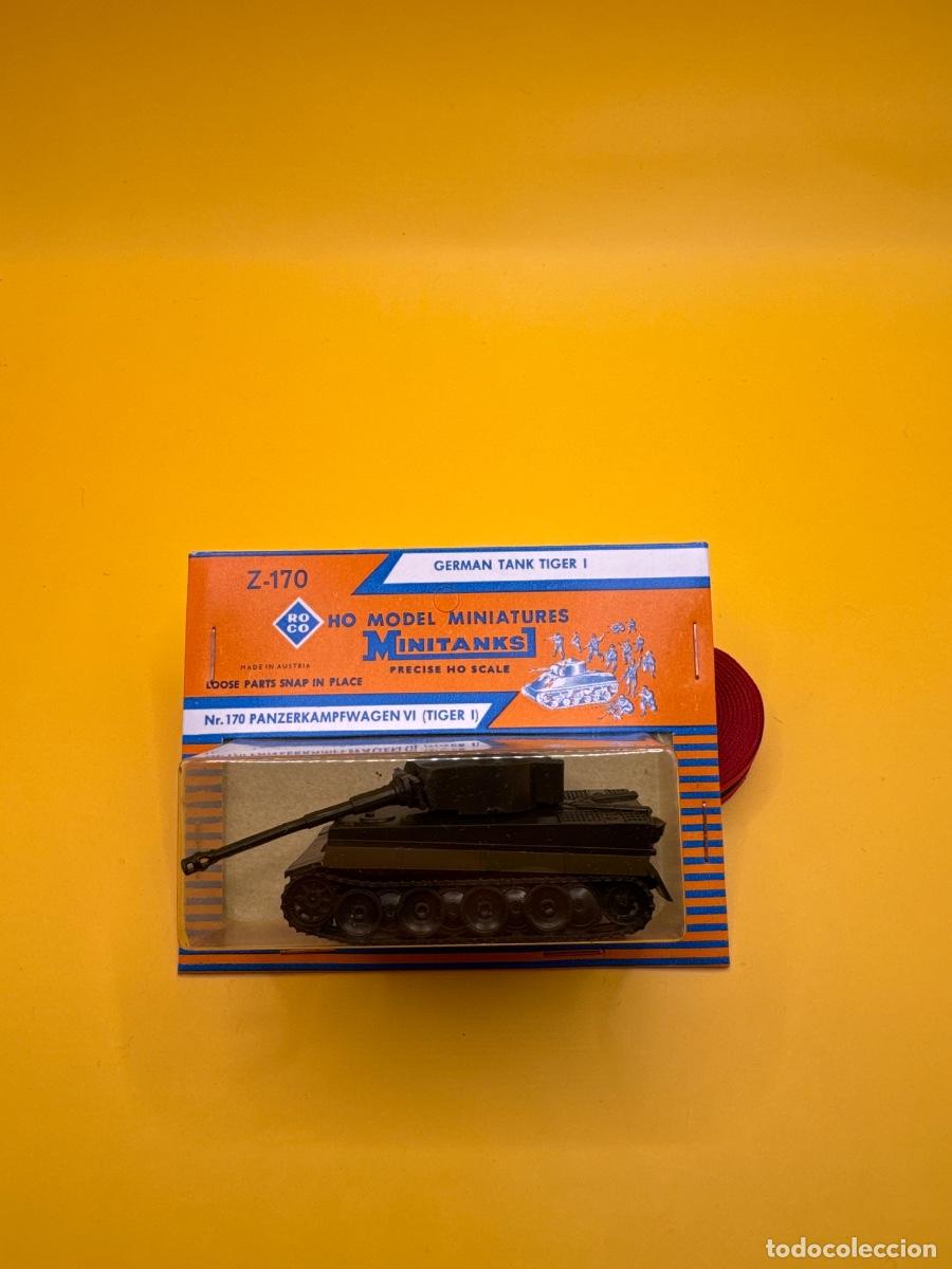 Modelos a escala: ANTIGUO ROCO MINITANKS Z-170 &ndash; TIGER I PANZER VI ALEM&Aacute;N WWII &ndash; MADE IN AUSTRIA &ndash; BL&Iacute;STER ORIGINAL VI