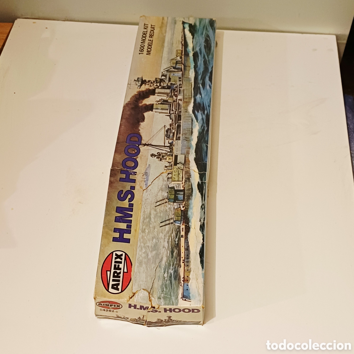 Mod&egrave;les r&eacute;duits: Maqueta Barco H.M.S. Hood armada brit&aacute;nica escala 1:600 Airfix. Parece completo