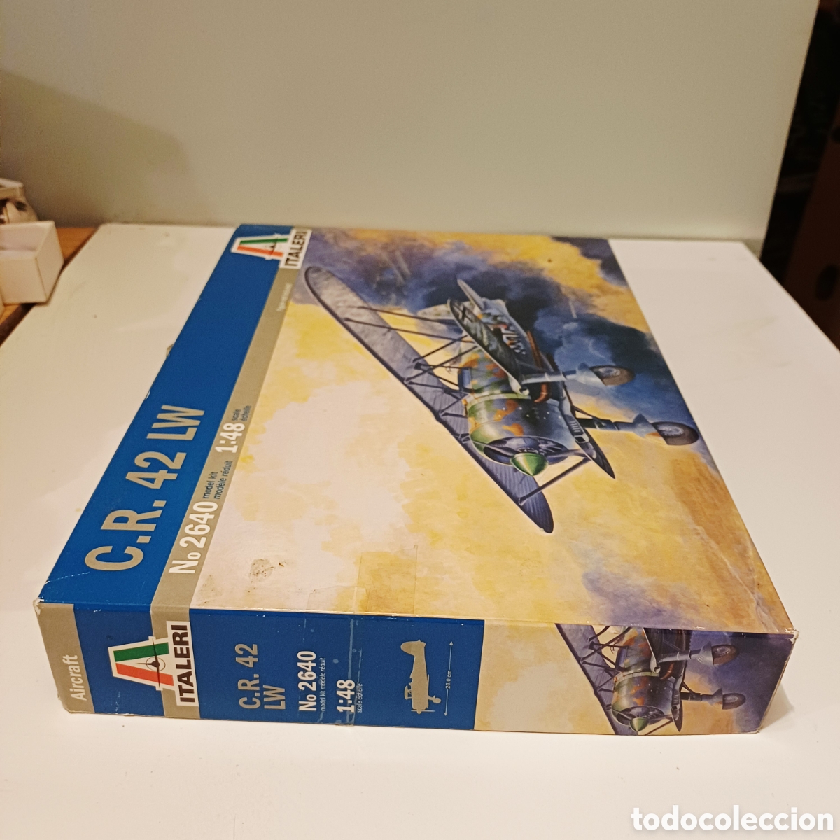 Scale Models: Maqueta avion C.R. 42 LW N&deg; 2640 escala 1:48 Italeri primera guerra mundial