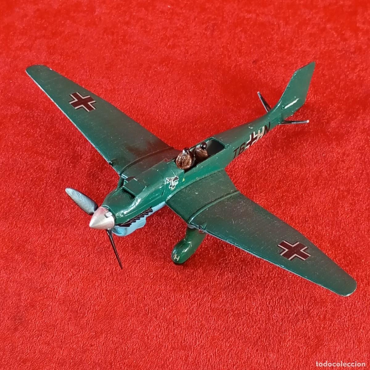 Modelos a escala: JUNKERS JU 87 B STUKA - AVI&Oacute;N A ESCALA - 1973 - BOMBARDERO - VINTAGE - 15,5 CM DE LARGO - 07