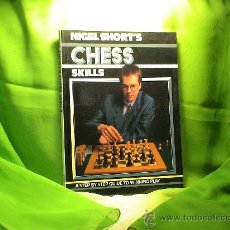 Coleccionismo deportivo: AJEDREZ. NIGEL SHORT'S CHESS SKILLS. A STEP BY STEP GUIDE TO WINNING PLAY DESCATALOGADO!!!