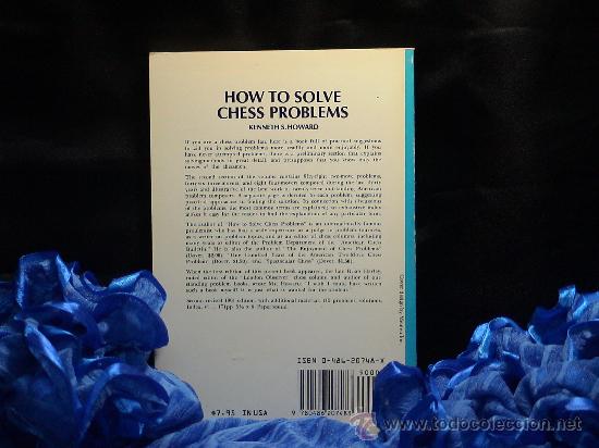 Coleccionismo deportivo: Ajedrez. How to solve Chess Problems - Kenneth S. Howard DESCATALOGADO!!! - Foto 3
