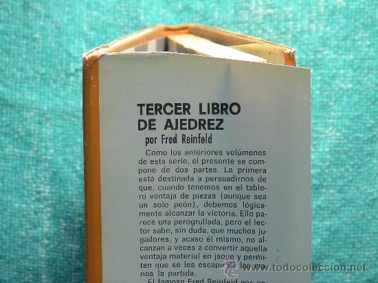 Coleccionismo deportivo: Chess. Tercer libro de ajedrez Como explotar la ventaja como luchar en la defensa - Reinfeld DESCATA - Foto 3