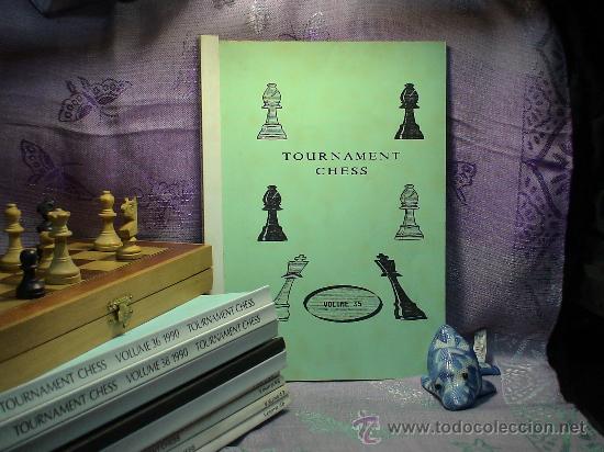 Coleccionismo deportivo: Ajedrez. Tournament Chess. Volume 35 DESCATALOGADO!!! - Foto 1
