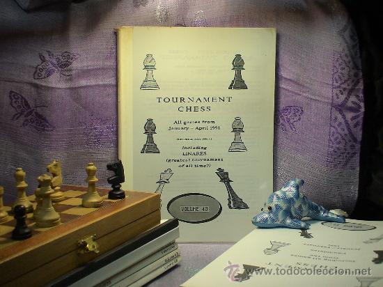Coleccionismo deportivo: Ajedrez. Tournament Chess. Volume 40 DESCATALOGADO!!! - Foto 1