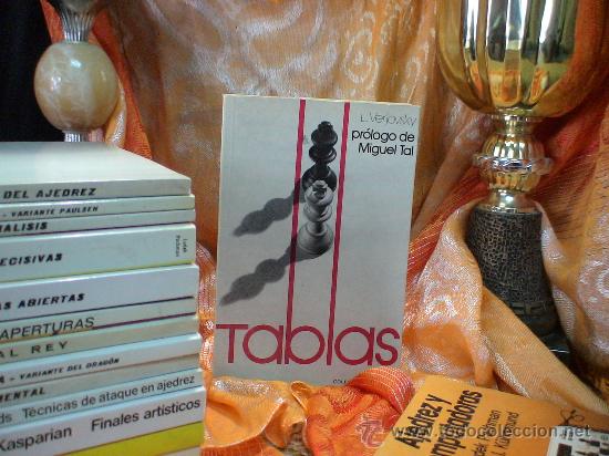 Coleccionismo deportivo: Ajedrez. Chess. Tablas - L. Verjovsky DESCATALOGADO!!! - Foto 1