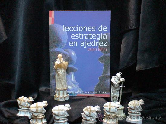 Coleccionismo deportivo: Chess. Lecciones de estrategia en ajedrez - Valeri Beim - Foto 1