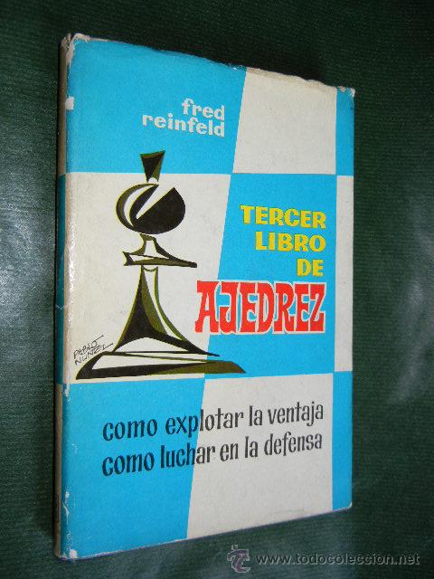 Coleccionismo deportivo: TERCER LIBRO DE AJEDREZ, DE FRED REINFELD - Foto 1