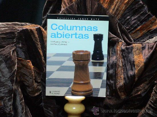 Coleccionismo deportivo: Ajedrez. Chess. Columnas abiertas - Wolfgang Uhlmann/Gerhard Schmidt - Foto 1