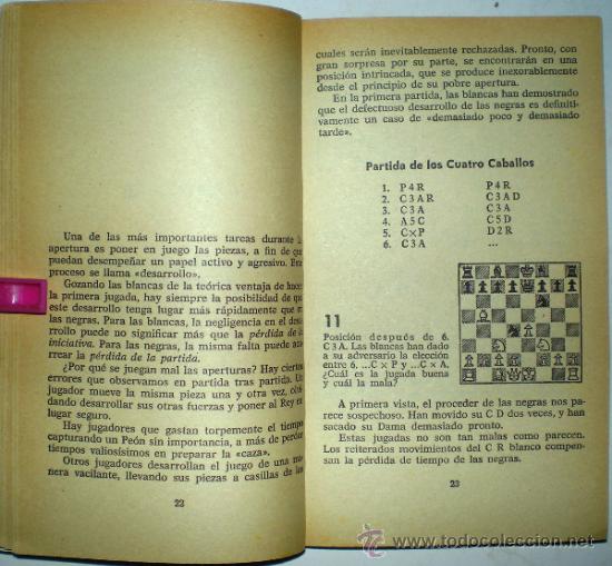 Coleccionismo deportivo: FRED REINFELD: SEGUNDO LIBRO DE AJEDREZ. - Foto 2