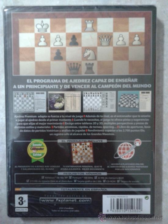 Coleccionismo deportivo: PC CD ROM - El programa de ajedrez campe&oacute;n del mundo - Nuevo sin abrir - Premium - Foto 2