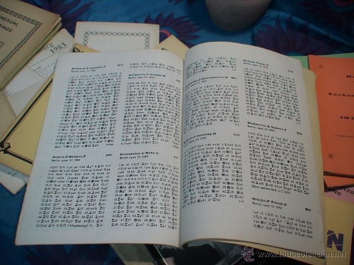 Coleccionismo deportivo: Ajedrez. Chess. Open Berlin 1988 DESCATALOGADO!!! - Foto 4