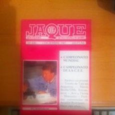 Coleccionismo deportivo: REVISTA DE AJEDREZ JAQUE Nº 230 1 DICIEMBRE 1987 AÑO XVII. Lote 39719262