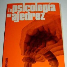 Coleccionismo deportivo: LA PSICOLOGÍA DEL AJEDREZ - KROGIUS, N. V - EDICONES MARTÍNEZ ROCA 1972 BARCELONA ESPAÑA, 1972. COLE. Lote 38251992