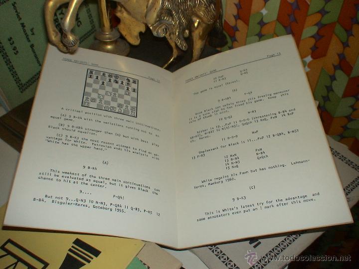 Coleccionismo deportivo: Ajedrez. Chess Openings Ideas & Analysis: Three Knights Game - Larry Evans DESCATALOGADO!!! - Foto 2