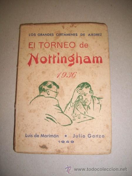 Coleccionismo deportivo: MIRAM&Oacute;N, Luis de. Torneo de Nottingham 1936 - Foto 1