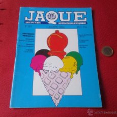 Coleccionismo deportivo: REVISTA DE AJEDREZ JAQUE CHESS Nº 157 1 AGOSTO 1984