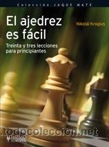 Coleccionismo deportivo: Chess. El ajedrez es f&aacute;cil - Nicolai Krogius - Foto 1