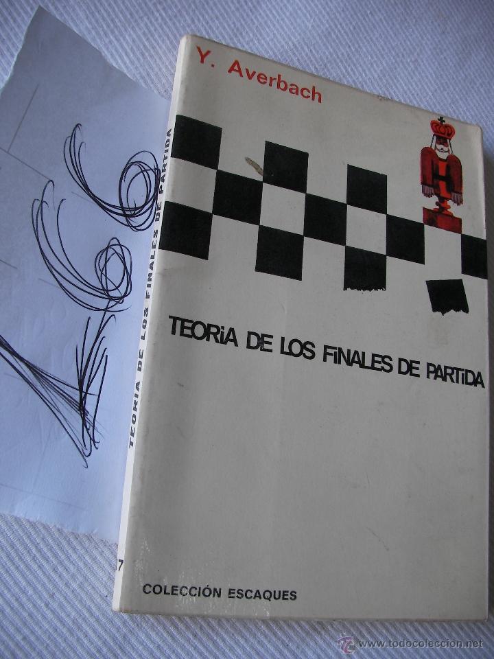 Coleccionismo deportivo: TEORIA DE LAS FINALES DE LAS PARTIDAS - AVERBACH - Foto 1