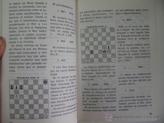 Coleccionismo deportivo: conocimientos basicos del ajedrez,ganzo,1969,ricardo aguilera ed,ref - Foto 5