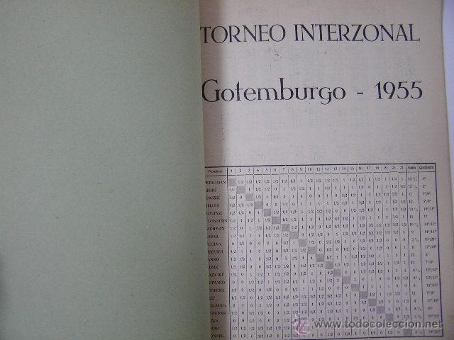 Coleccionismo deportivo: torneo interzonal ajedrez,gotemburgo 1955,,ref &ntilde;&ntilde;10 - Foto 4