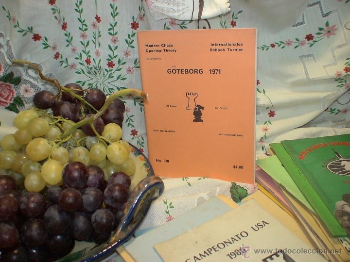 Coleccionismo deportivo: Ajedrez. Chess. G&ouml;teborg 1971 DESCATALOGADO!!! - Foto 1