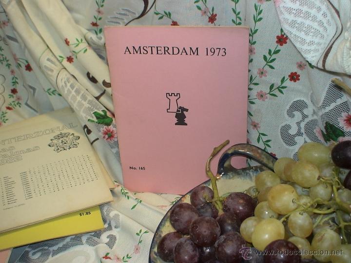 Coleccionismo deportivo: Ajedrez. Chess. Amsterdam 1973 DESCATALOGADO!!! - Foto 1
