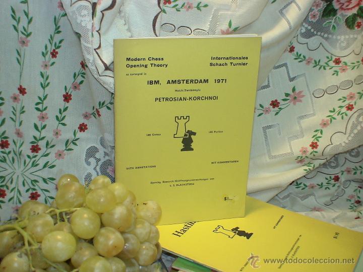 Coleccionismo deportivo: Ajedrez. Chess. IBM, Amsterdam 1971 DESCATALOGADO!!! - Foto 1