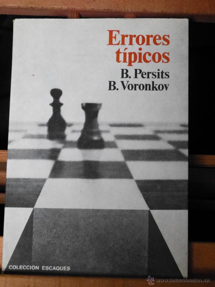 Coleccionismo deportivo: ERRORES T&Iacute;PICOS -B. PERSITS & B. BORONKOV (COL. ESCAQUES) - Foto 1