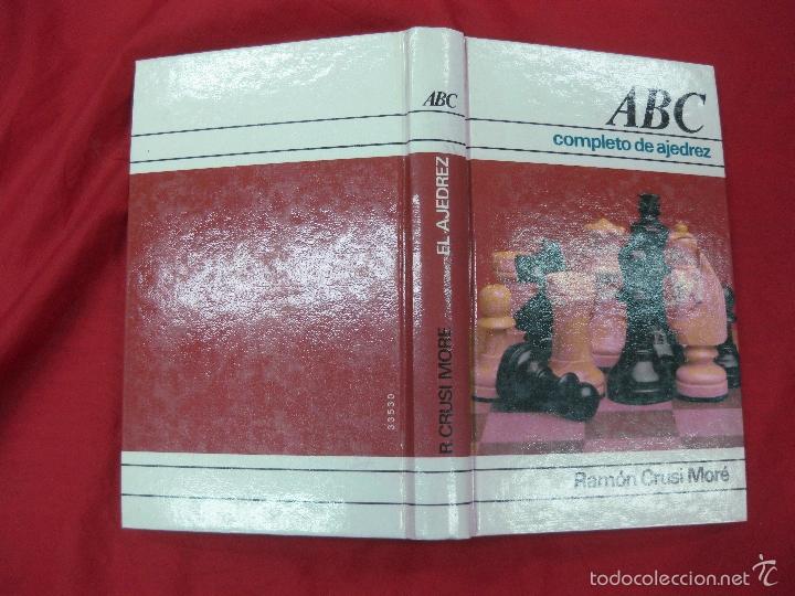 Coleccionismo deportivo: ABC COMPLETO DE AJEDREZ. RAMON CRUSI MORE. CIRCULO DE LECTORES 1978. - Foto 1