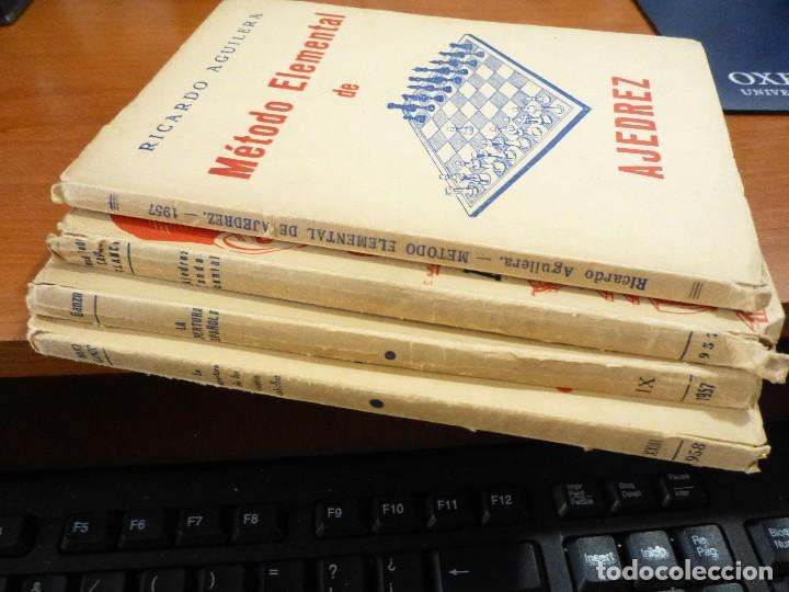 Coleccionismo deportivo: 4 libros de ajedrez, de ricardo aguilera - Foto 2