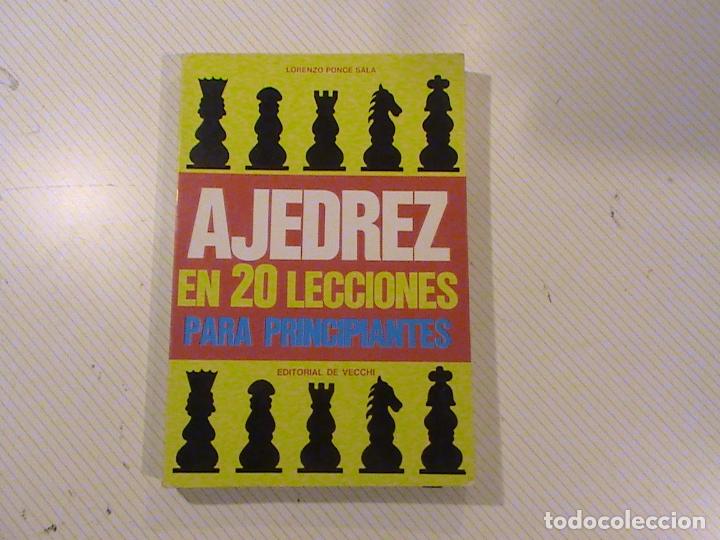 Coleccionismo deportivo: Ajedrez en 20 lecciones para principiantes - Foto 1