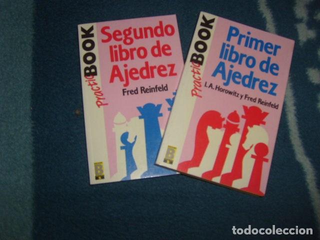 Coleccionismo deportivo: PRIMER Y SEGUNDO LIBRO DE AJEDREZ . REINFELD Y HOROWITZ - Foto 1