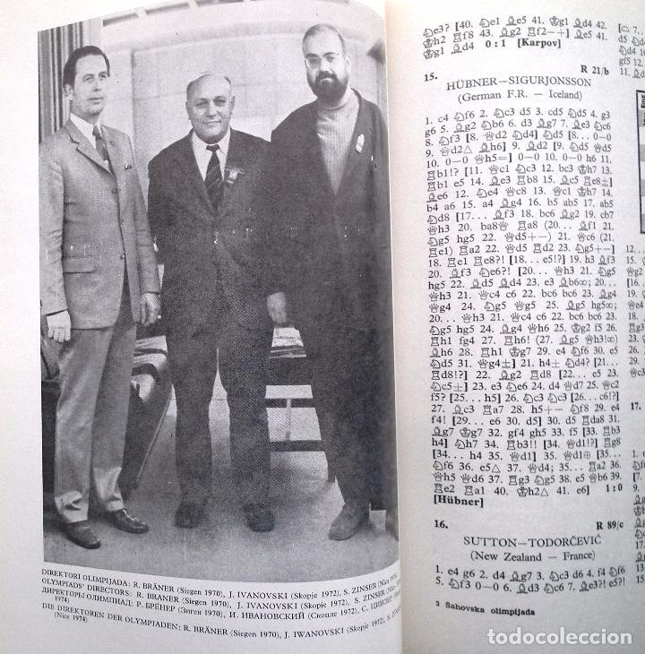 Coleccionismo deportivo: AJEDREZ CHESS OLYMPIAD SKOPJE 1972 - Foto 8