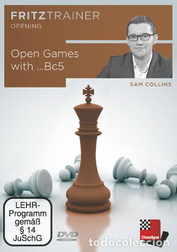 Coleccionismo deportivo: Ajedrez. Chess. Open Games with ...Bc5 - Sam Collins DVD-ROM - Foto 1